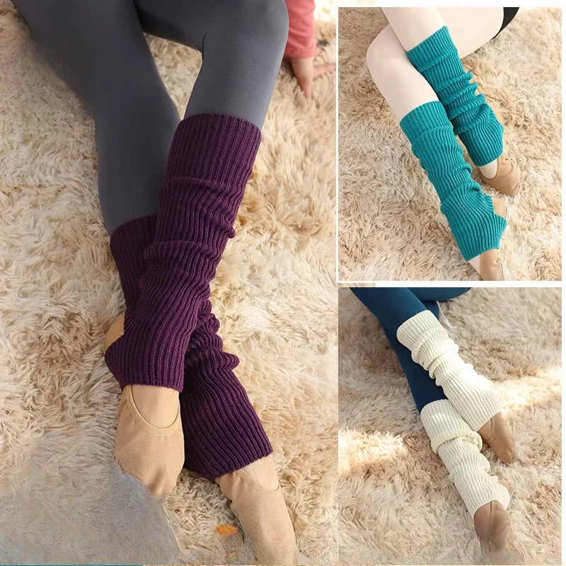 Belly Dance Accessories Leg Protector Socks Women's Warmth Adult Winter Knee Protector Latin Stockings Dance Accessories Socks