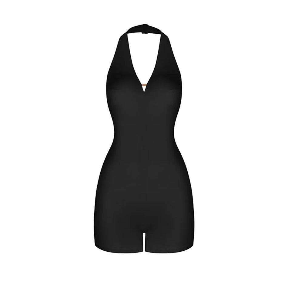 Black V Neck Bare Back Latin Dance Bodysuit for Women Latin Dance Suit Line Dance Clothing Dancewear Top Female Skirt Suit Waltz