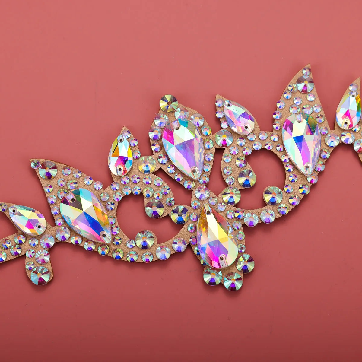 Handmade Crystal Rhinestone Beads Elastic Headband Hair Band Women Hair Jewelry Belly Dance Costume Accessory Colorful